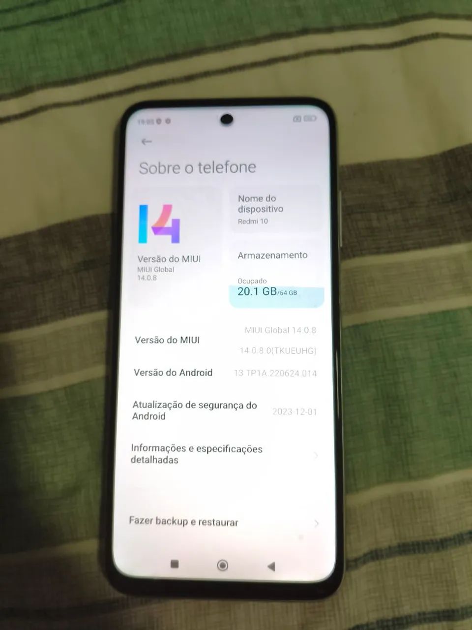 Redmi 10 Branco 64GB | 4GB RAM | 2021 - Foto 3