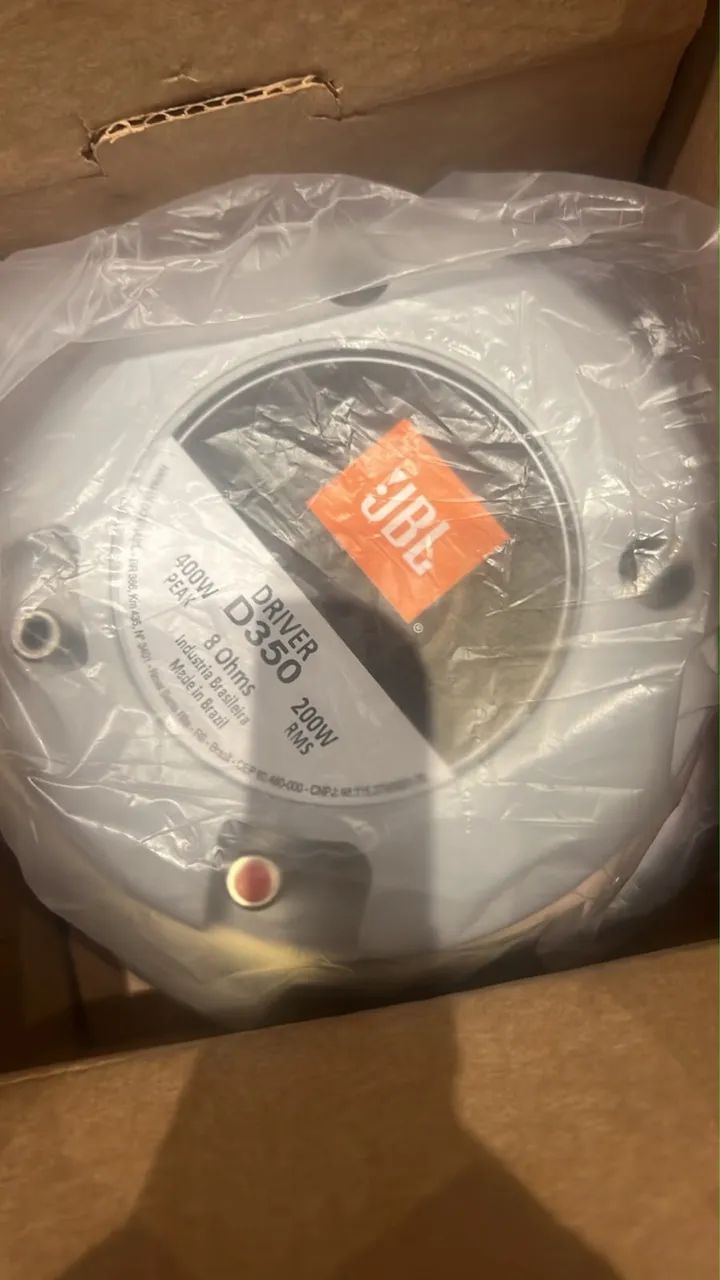 Driver fenolico 400w D350 JBL R$ 450