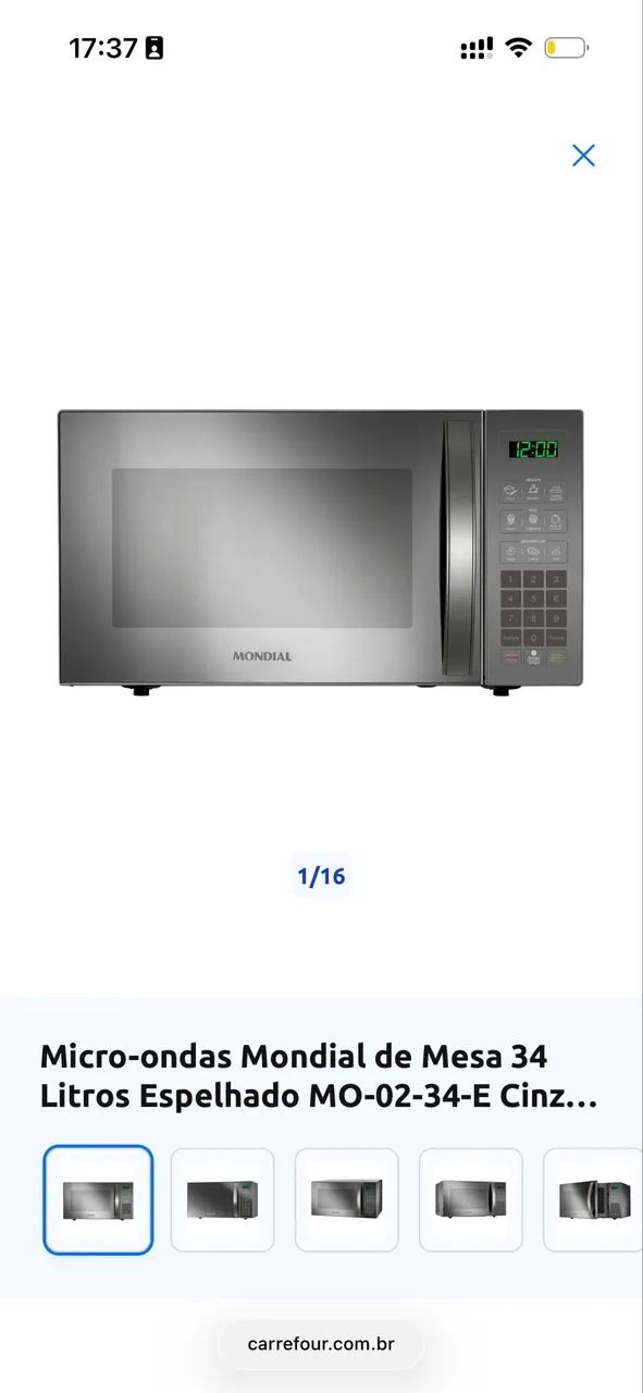 Microondas mondial 34L - Foto 3