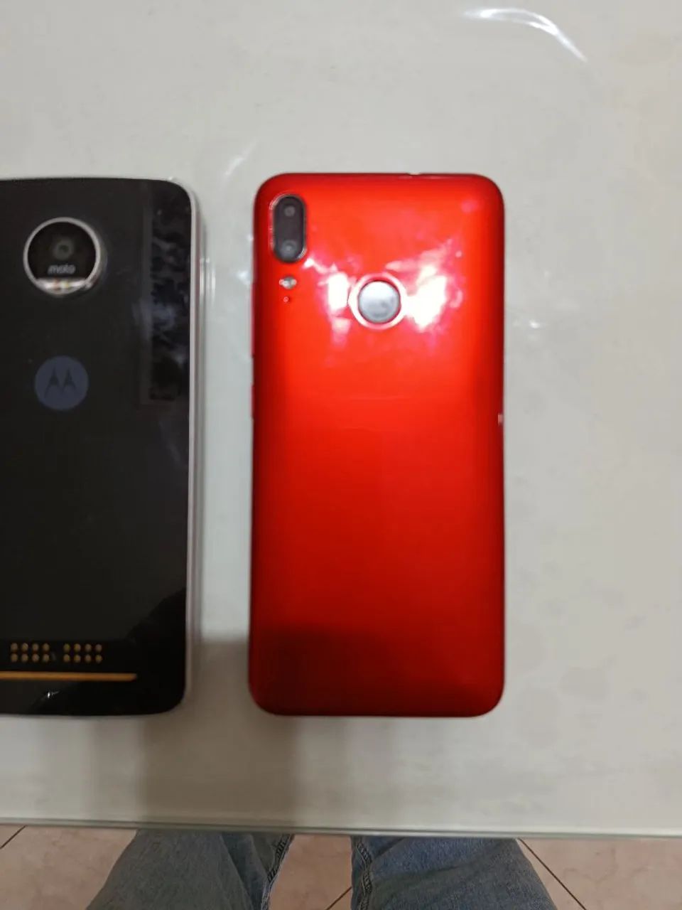 3 Motorolas , E 6 Plus Dual, E 4 Plus Perfeito + Motorola Razer - Foto 2