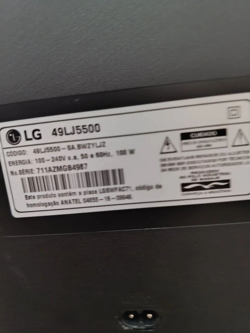 TV LG com defeito - Foto 3