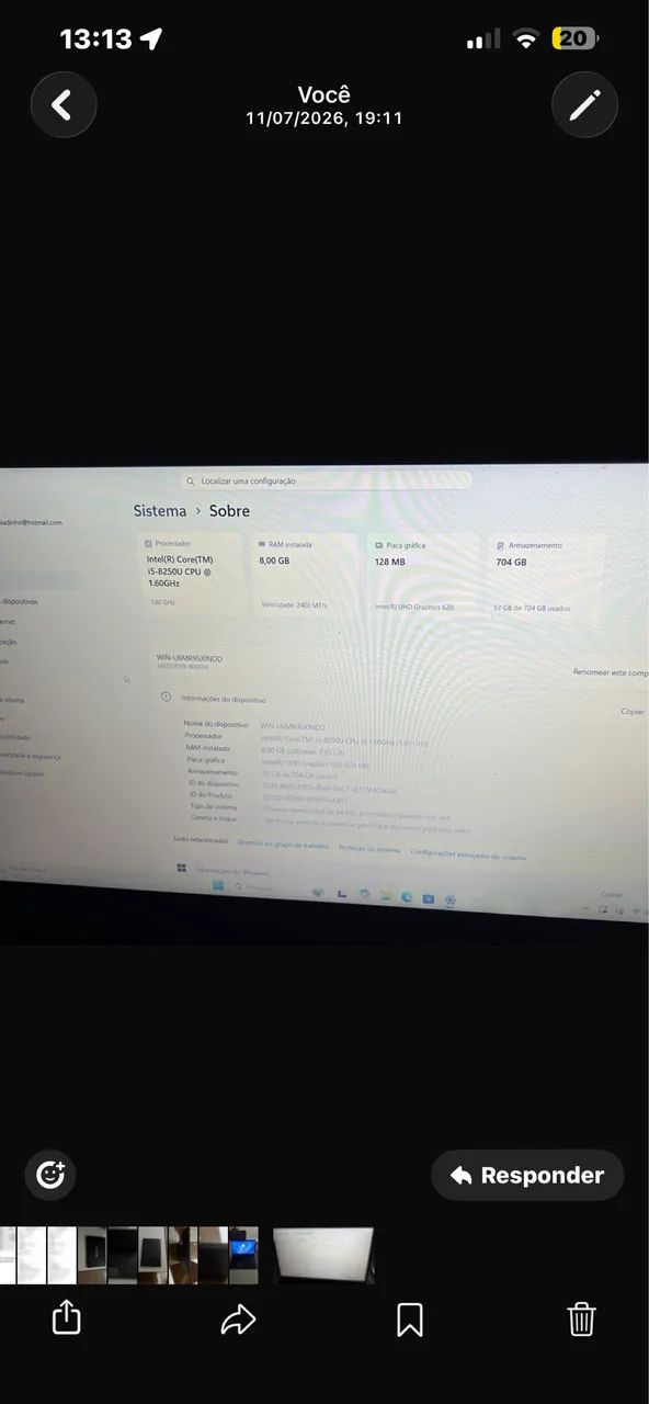 NOTEBOOK DELL I3 SSD PLACA DE VÍDEO - Foto 4