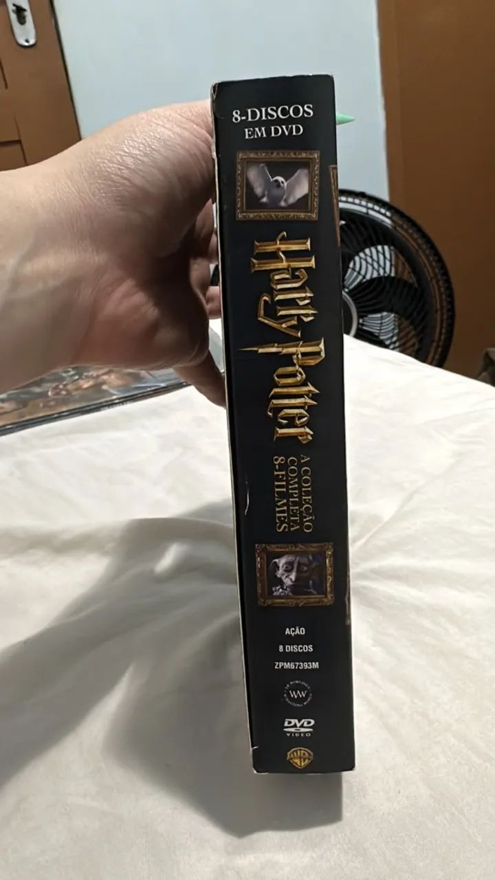 Box de DVDs Harry Potter - 8 discos! - Saga Completa - Foto 4