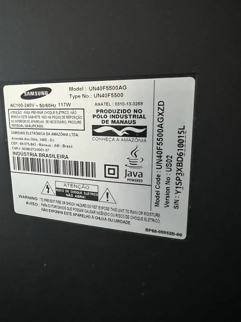 Tv 40 polegadas sansung full HD - Foto 3