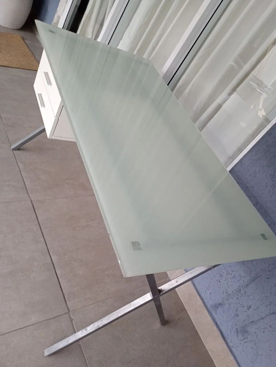 Mesa para escritório de vidro  - Foto 2