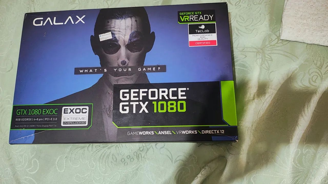 NVIDIA GeForce GTX 1080 本体 02 GTX 1080 - Placas de Vídeo - CIA II, Simões Filho 1536227380 | OLX