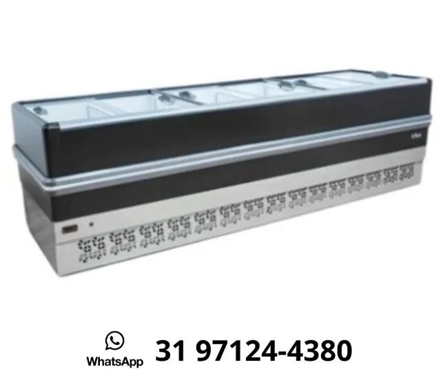 Ilha de Congelados 3m Preta Polar