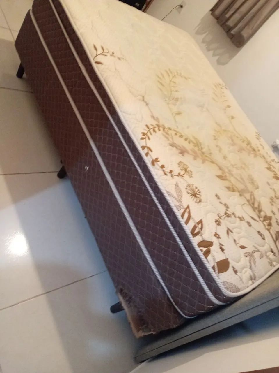 Cama box casal completo - Foto 4