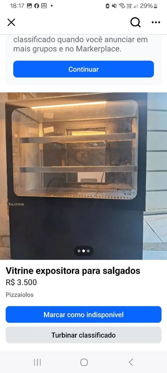 Expositora para salgados  - Foto 2