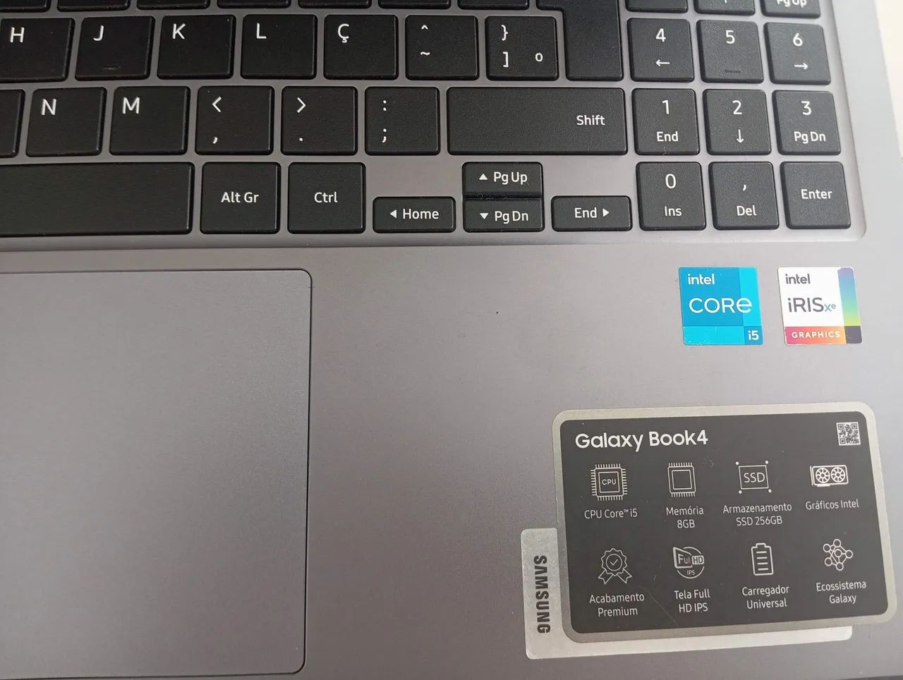Notebook Samsung Galaxy book 4 