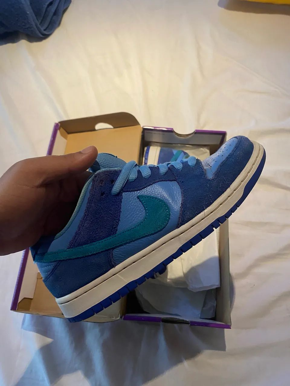 Nike SB Dunk Low Pro Blue Raspberry Azul 39 - Foto 2