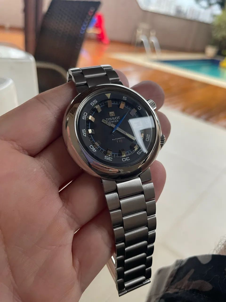 Tissot T12 Automatic Diver Super-Compressor 'UFO' Vintage - Foto 3