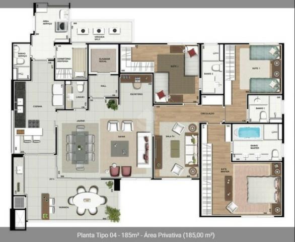 Apartamento Arquiteto Vilanova Artigas no Jardim das Américas - Foto 16