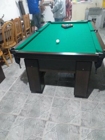 Mesa Charme de Bilhar | Mesa Tabaco | Tecido Verde | Modelo: HDEZ7898 - Foto 3