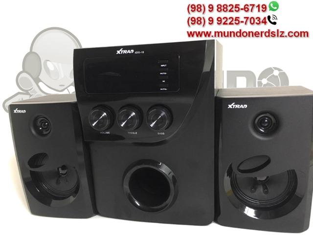 Micro System Caixa Som Portátil 1000w Bluetooth 2.1 Mp3 Fm em São Luís MA - Foto 3