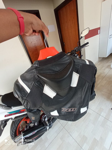 jaqueta x11 speed couro