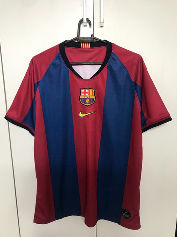 camisa barcelona edicao limitada