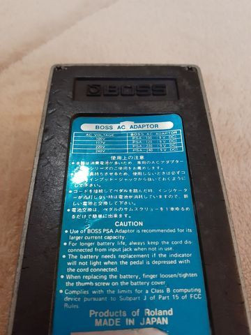 Boss Turbo Distortion DS-2 JAPAN - Foto 3