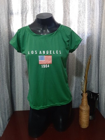 T-shirt/Blusa/Camiseta Los Angeles Verde - Tamanho M