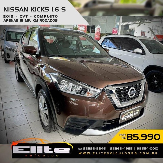 KICKS 2018/2019 1.6 16V FLEXSTART S DIRECT 4P XTRONIC