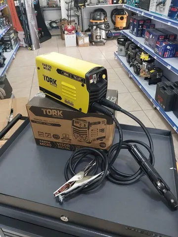 Máquina de Solda MMA Kab150 amp - Tork(Nova/Loja)
