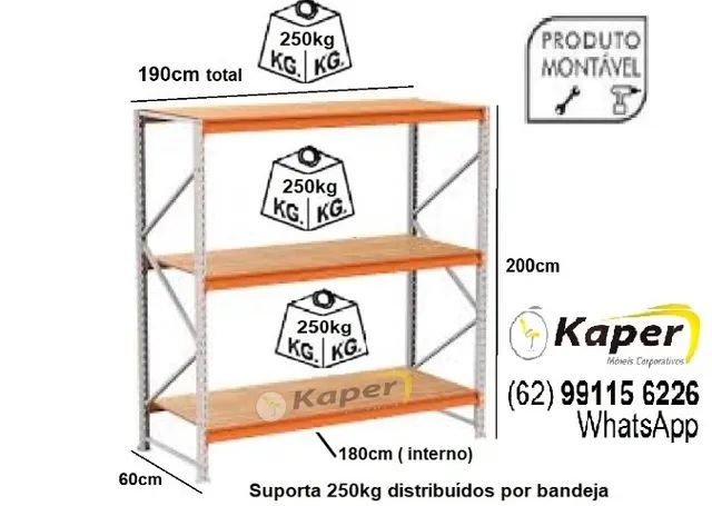 Mini Porta Pallet P-60 / prateleira / palete ( novo ) Promoção - Foto 2