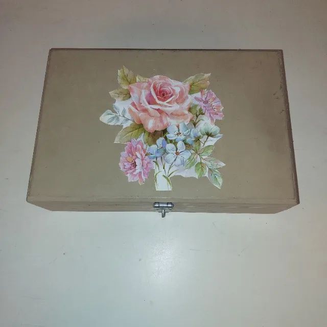 Estojo de joias em madeira - Foto 3