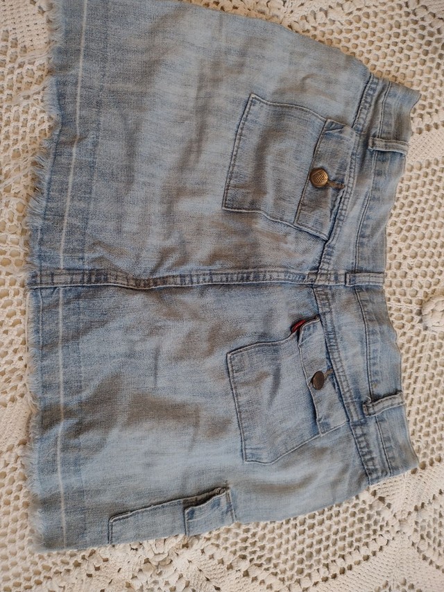 Saia jeans veste 36 até 38  - Foto 3