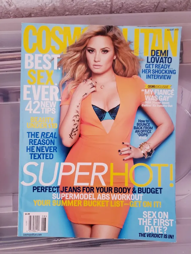 Revista Cosmopolitan Demi Lovato