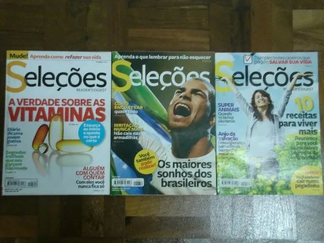 Revista Seleções Ano 2010 - Lote Com 8 Revistas - Foto 2