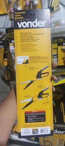 Tesoura de grama cabo giratório vonder. - Foto 3