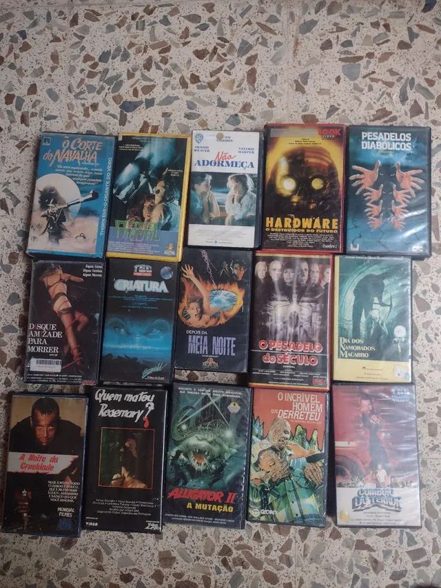 Grande acervo de Raridades VHS