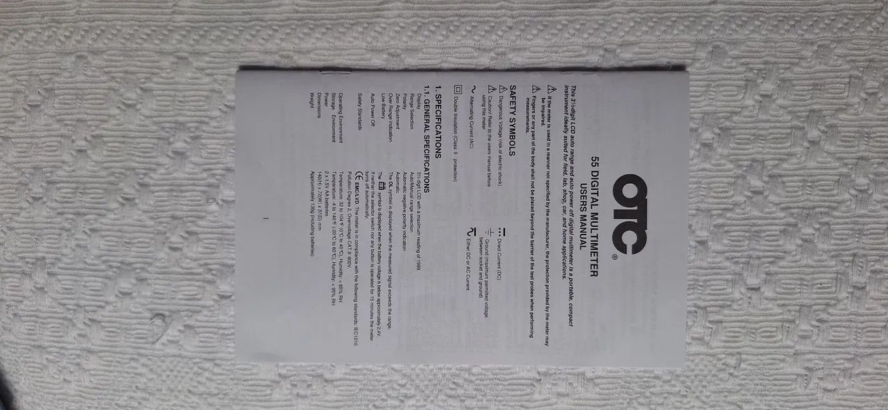 Multímetro Digital OTC 55 - Foto 4