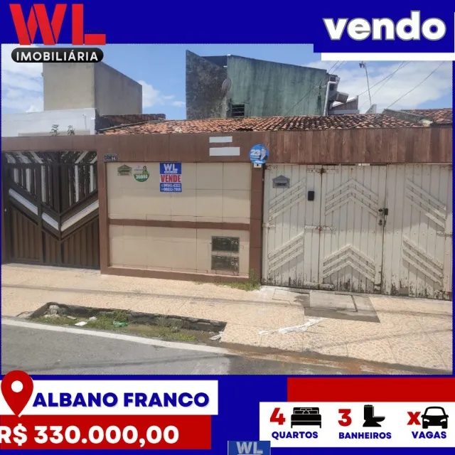 Vendo casa no Albano franco