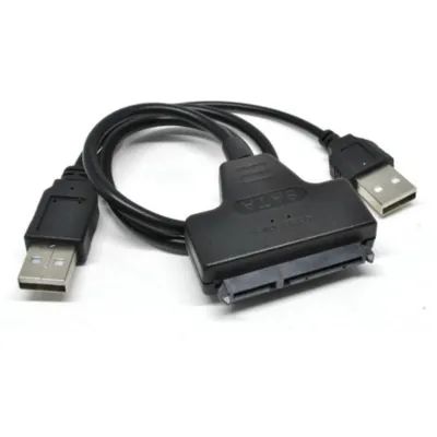 Adaptador SATA para USB 2.0 HD SSD 2,5 e 3,5 Polegadas - Conversor - Foto 2