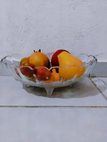 Fruteira de vidrão