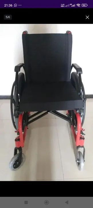 Cadeira de rodas para segurança residencial