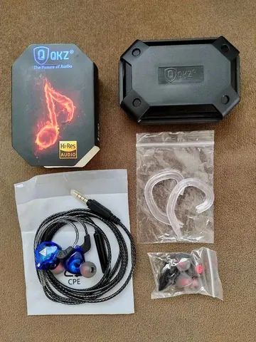 Fone QKZ AK6 para games e retorno de palco  - Foto 2