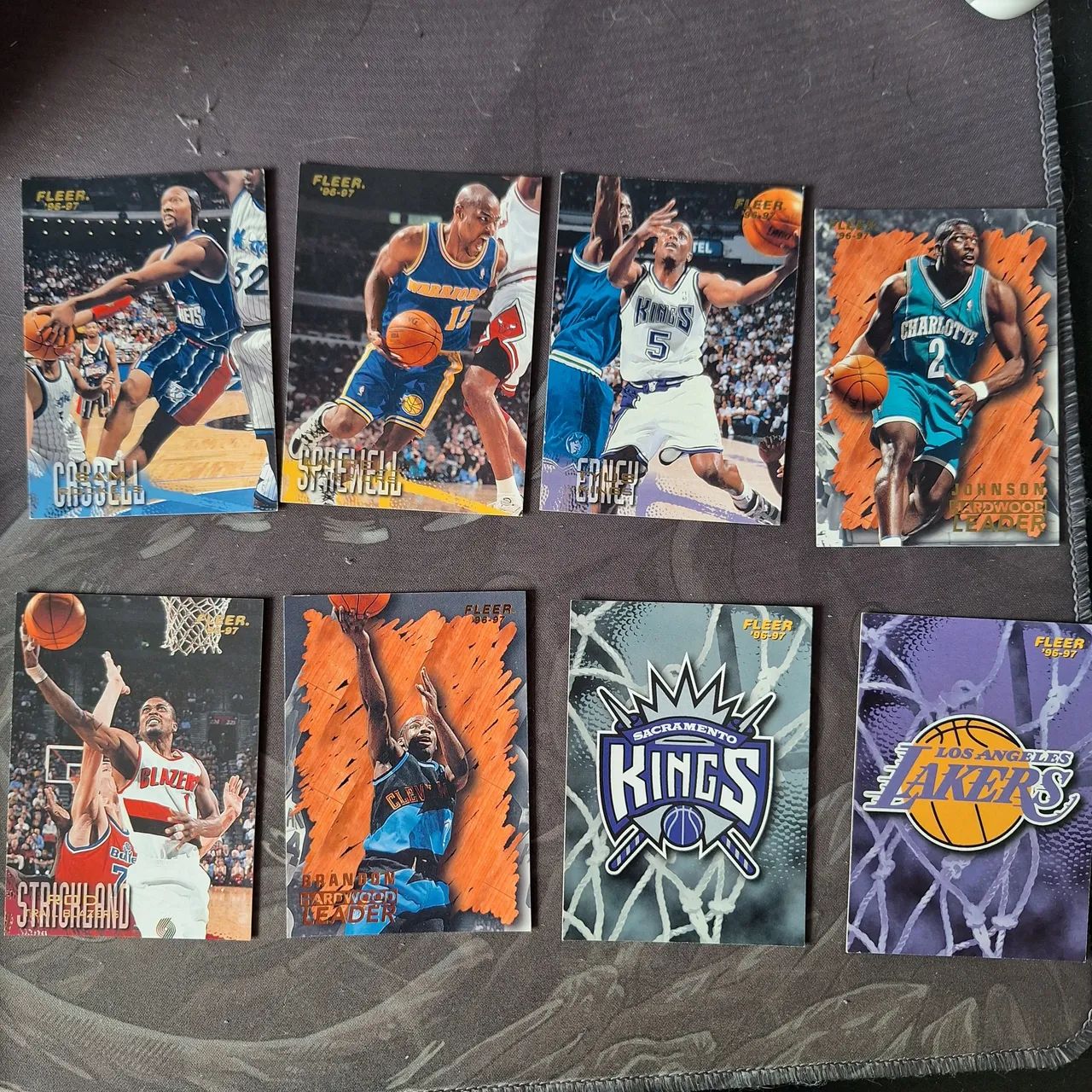 16 cards de Basquete coleção Fleer- temporada 96-97 - Foto 4