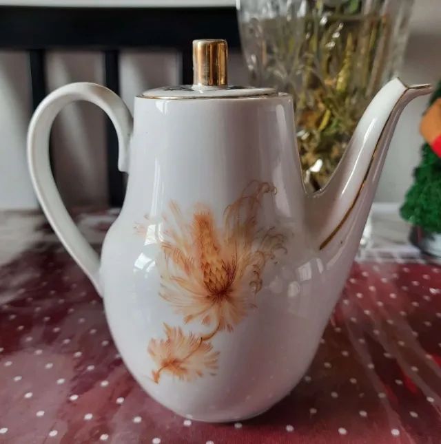 Bule antigo em porcelana Mauá Perfeito antiguidade louça antiga - Foto 2