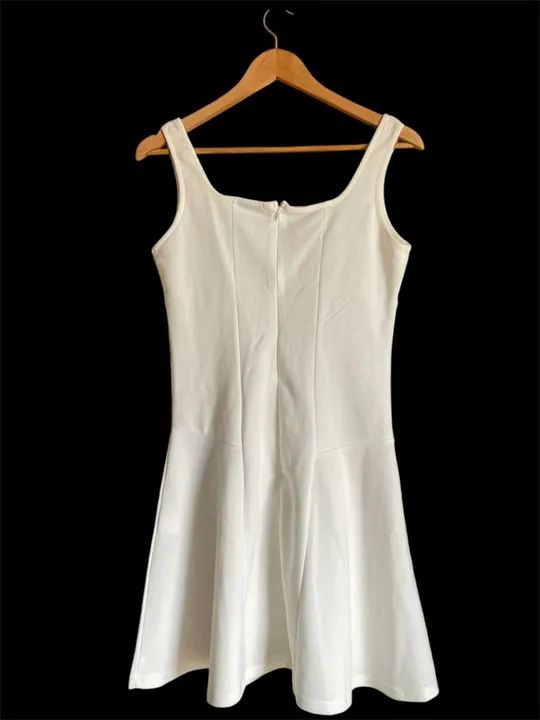 Vestido Branco Shein. M - Foto 2