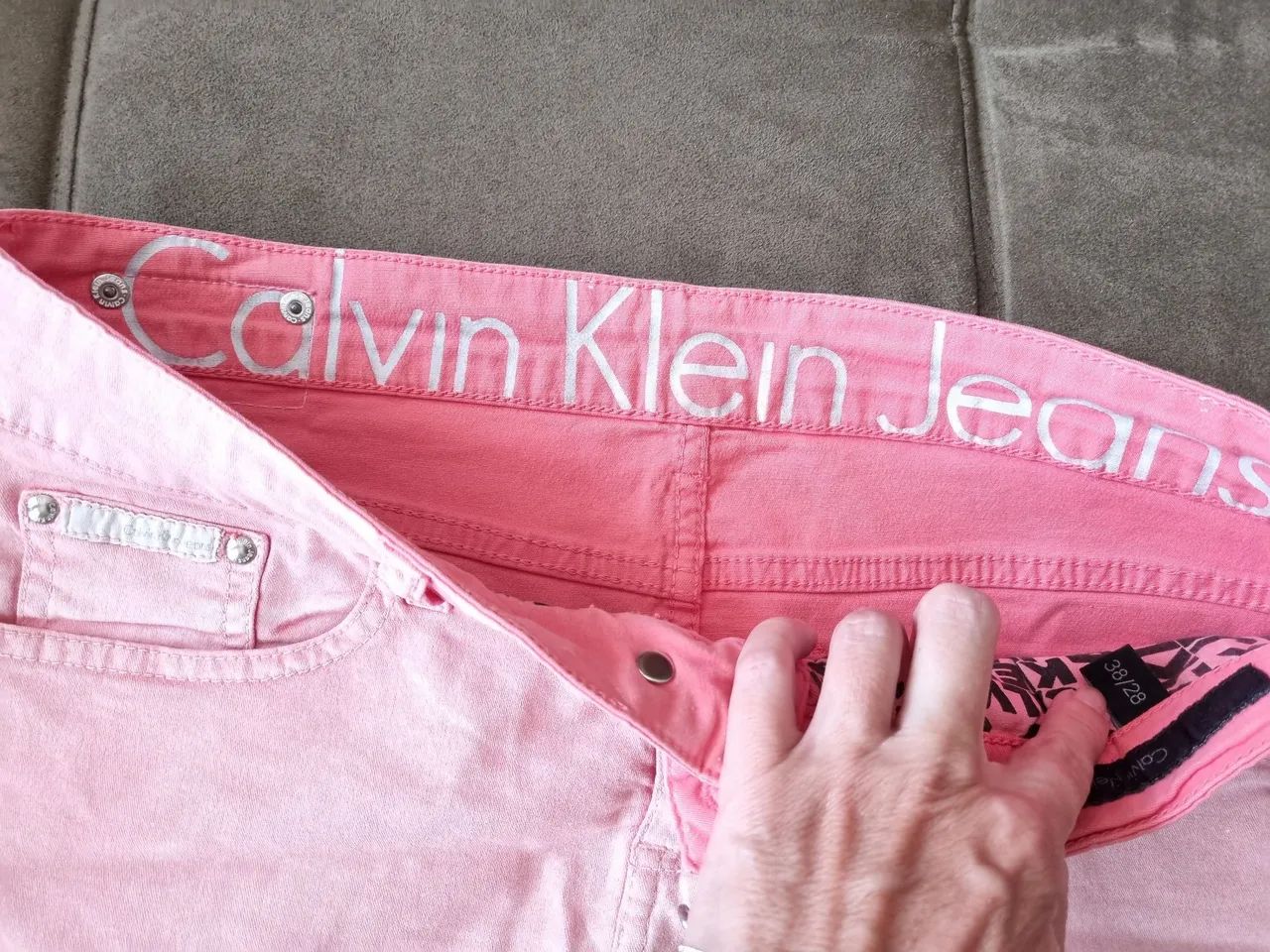 minissaia nova, calvin klein, 38 - Foto 3