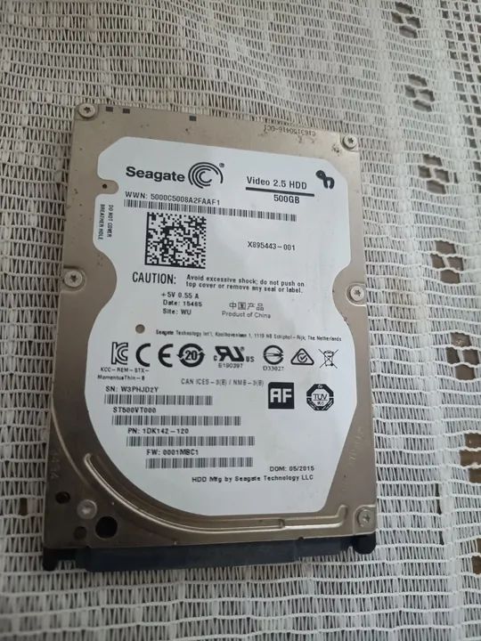 HD de 500gb 