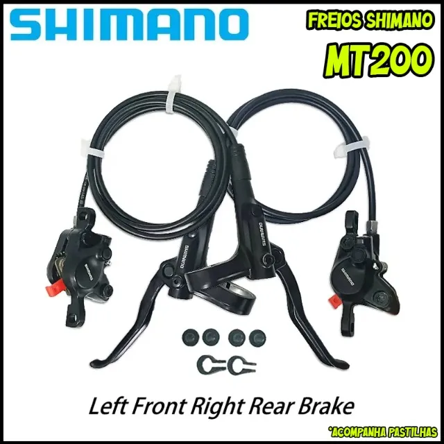 KIT Freio à disco Shimano MT200