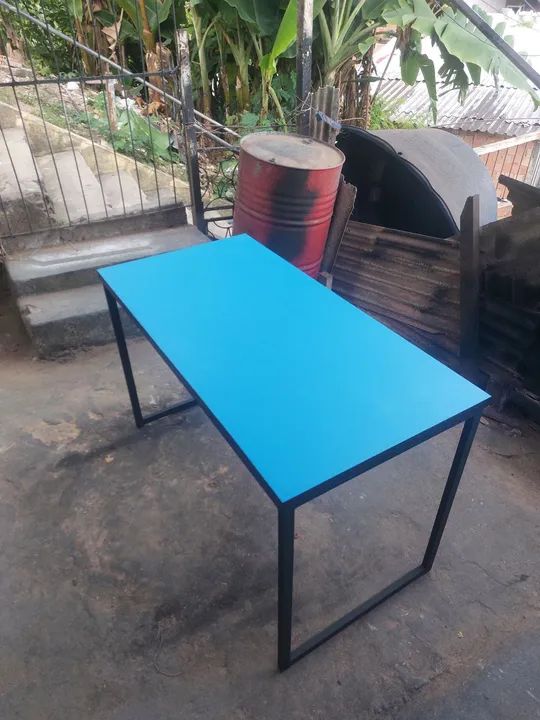 Mesa estilo industrial  - Foto 2