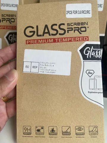 Protetor de Tela Anti-Scratch HD, Vidro Temperado para Dji Rc2 e RC1 - Foto 3