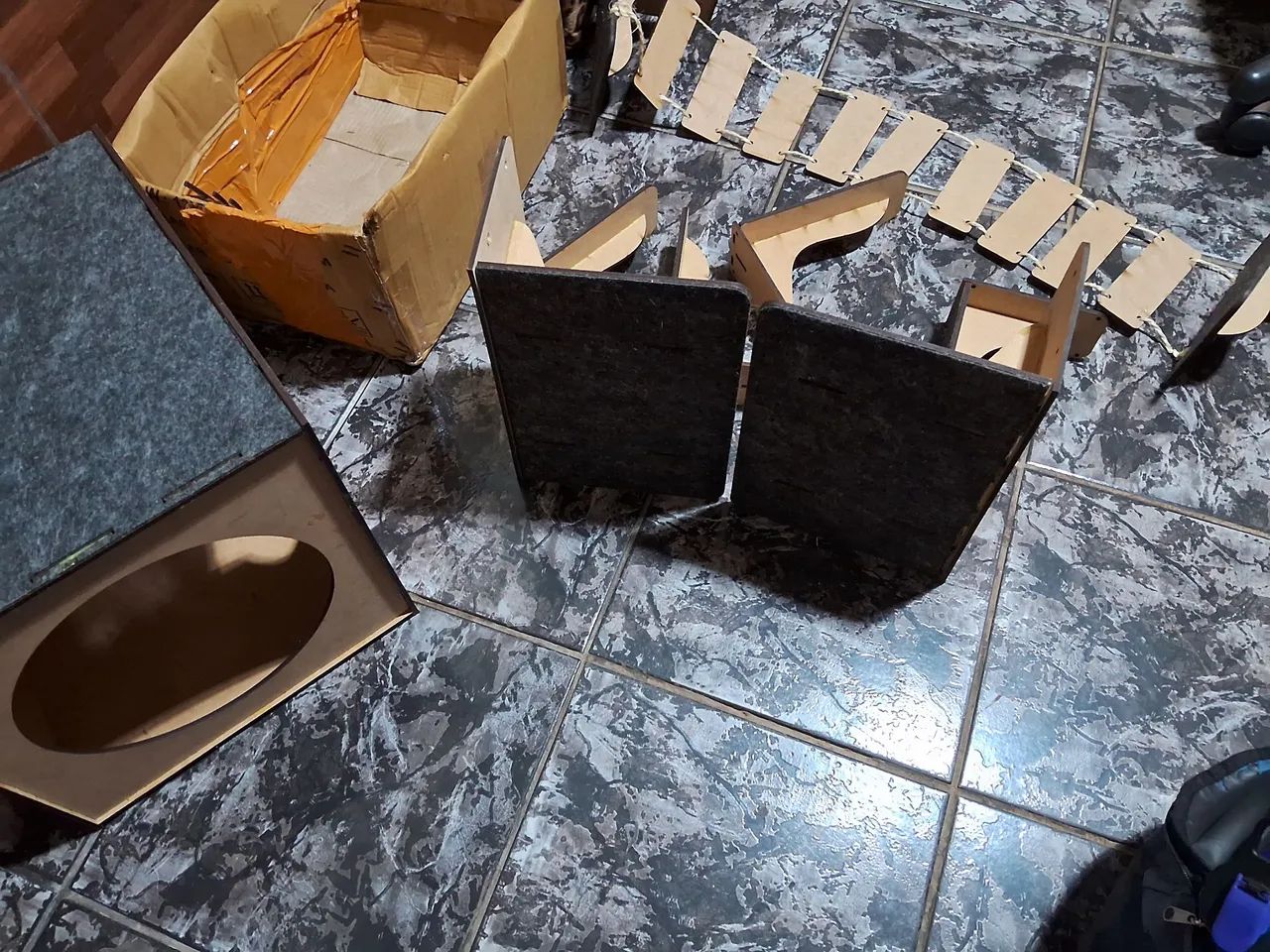 PLAYGROUND para gatos 9 peças ( novo) - Foto 3