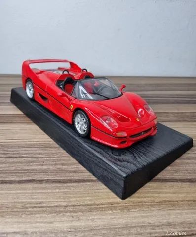 Miniatura Ferrari F50 (1995) Conversivel Maisto 1/18 - Hobbies e