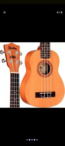 UKULELE SHELBY SU21M para canhoto 