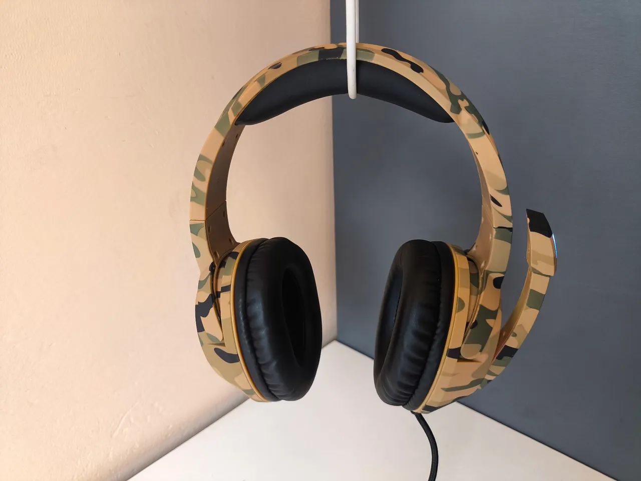Headset Gamer Camuflado Led - Foto 2